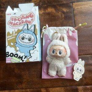 Pop Mart Labubu Exciting Macaron confirmed Soymilk